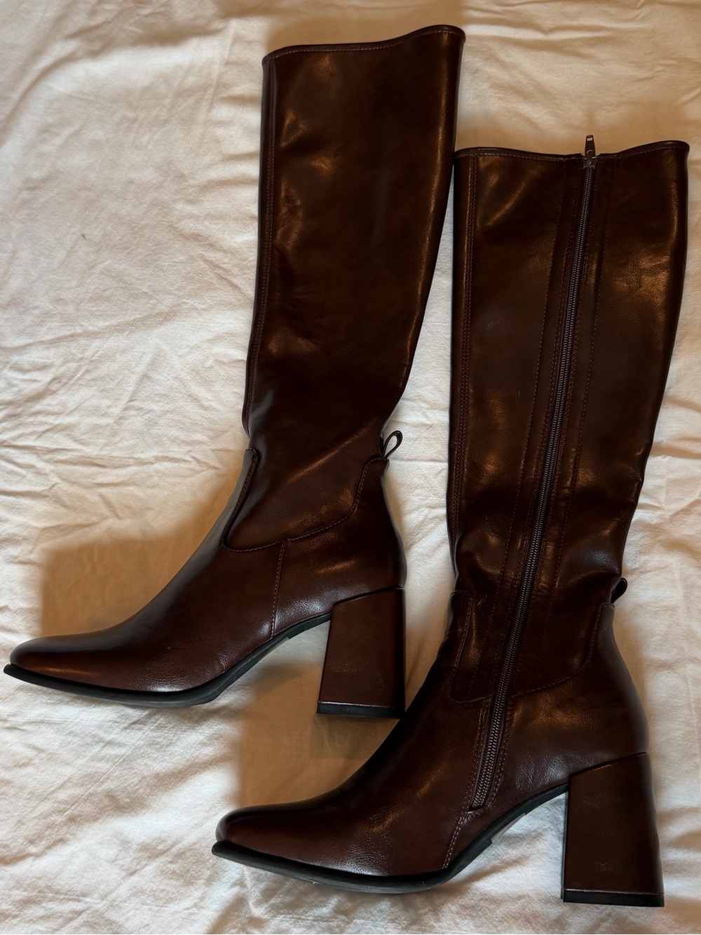 Jeffrey Campbell Hot Lava boots in chocolate - Picture 2 of 3